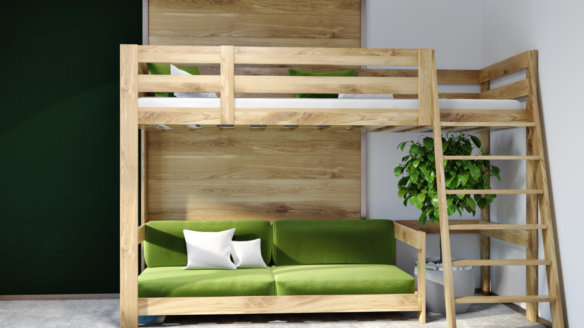 Le lit mezzanine adulte, une solution maline pour les petits logements